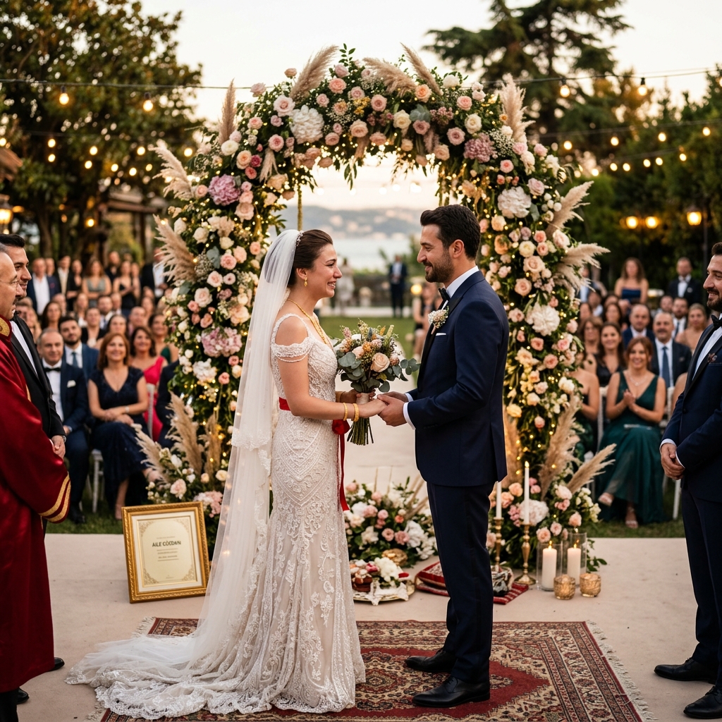 Düğün töreni fotoğrafı